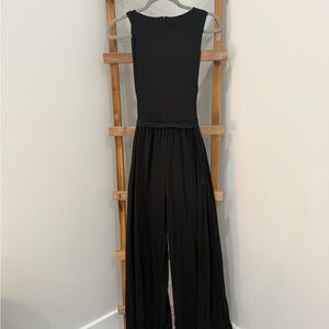 Magnolia Classic Black Sleeveless Jumpsuit